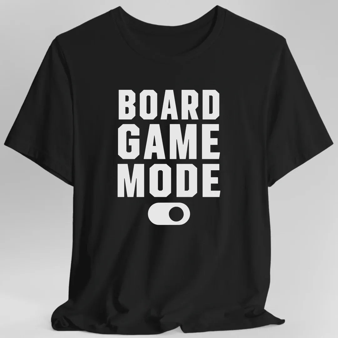 Printify T-Shirt Black / S Board Game Mode On Board Game T-Shirt