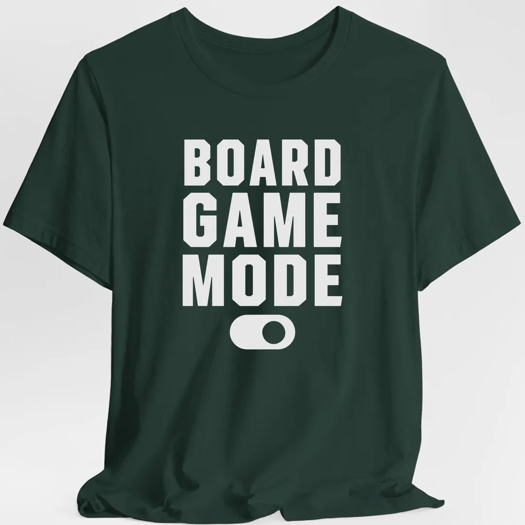 Printify T-Shirt Forest Green / S Board Game Mode On Board Game T-Shirt