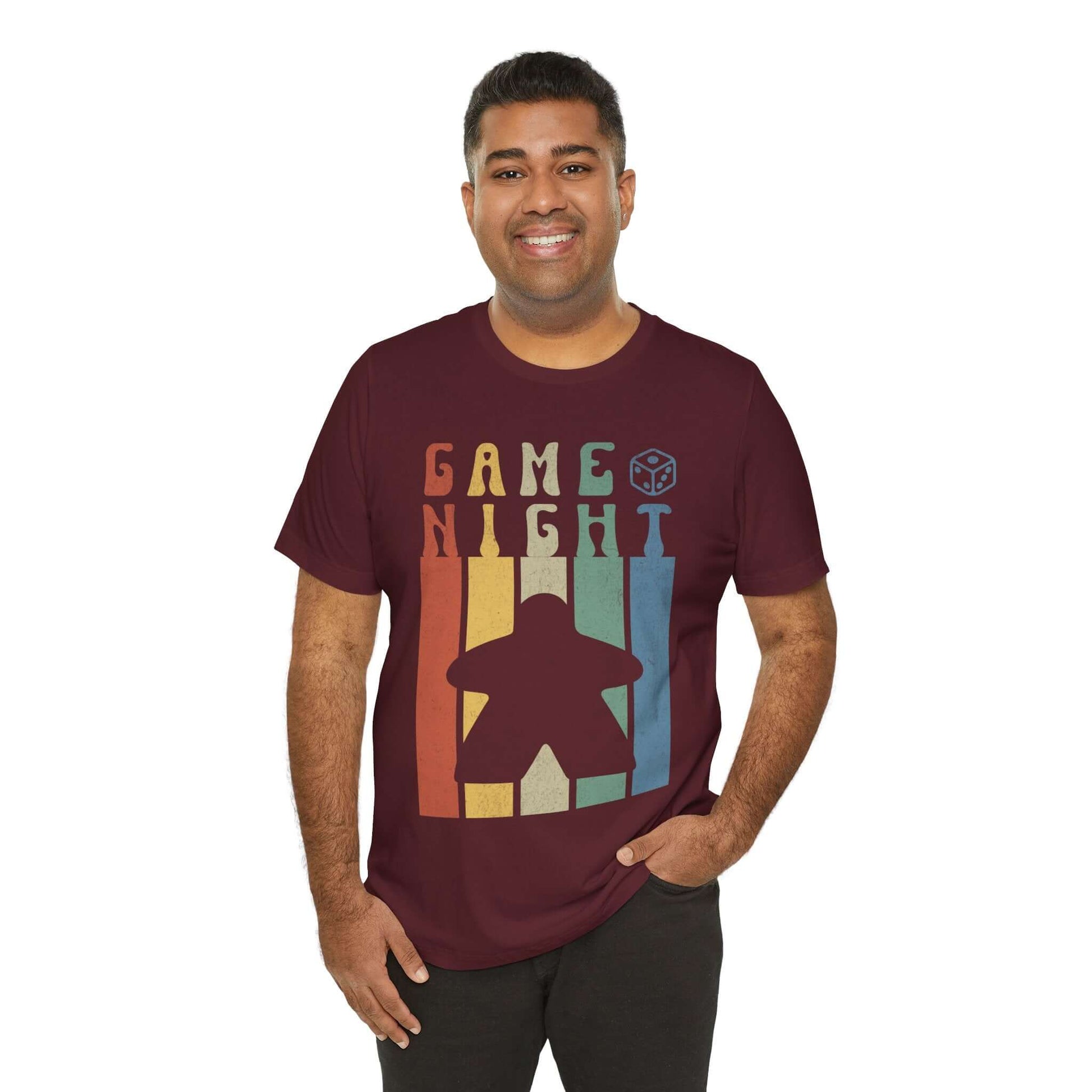 Printify T-Shirt Board Game Night Shirt