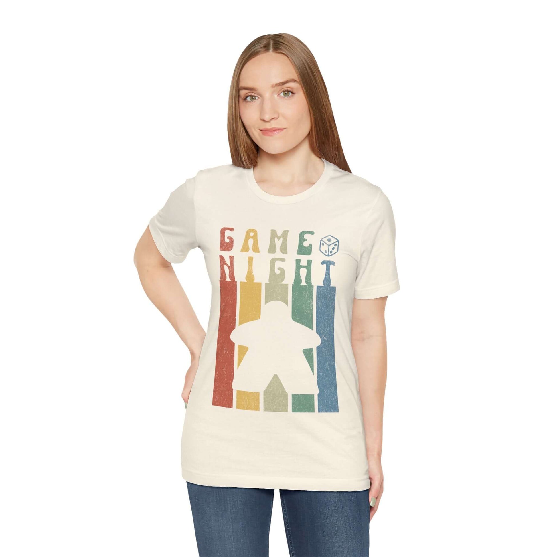 Printify T-Shirt Board Game Night Shirt