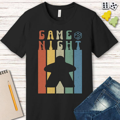 Printify T-Shirt Board Game Night Shirt