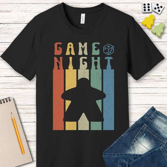 Board Game Night Shirt Color: Black Size: S