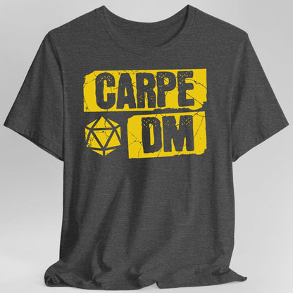 Printify T-Shirt Dark Heather / S Carpe DM Dungeon Master T-Shirt