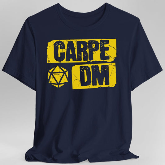 Printify T-Shirt Navy / S Carpe DM Dungeon Master T-Shirt