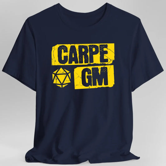 Printify T-Shirt Navy / S Carpe GM Game Master T-Shirt