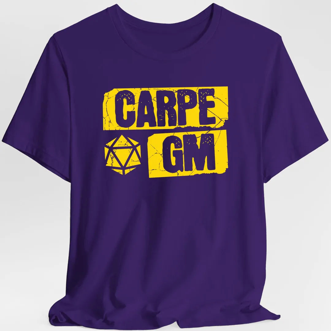 Printify T-Shirt Purple / S Carpe GM Game Master T-Shirt