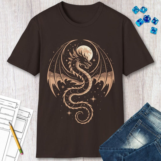 Printify T-Shirt Celestial Dragon T-Shirt