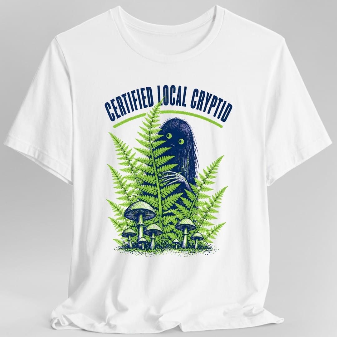 Printify T-Shirt White / S Certified Local Cryptid Riso T-Shirt