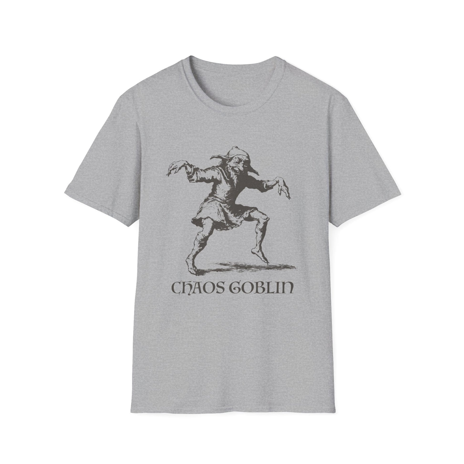 Printify T-Shirt Heather Grey / S Chaos Goblin Shirt