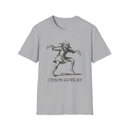 Printify T-Shirt Heather Grey / S Chaos Goblin Shirt