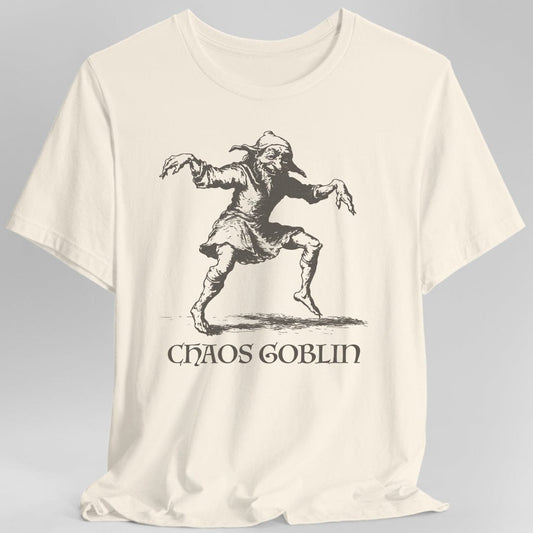 Printify T-Shirt Natural / S Chaos Goblin Shirt