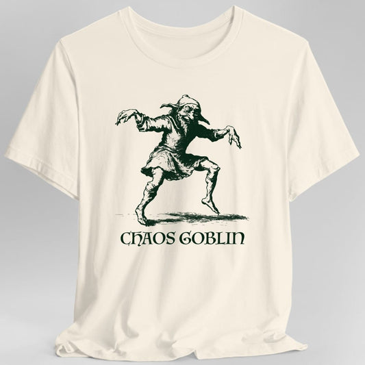 Printify T-Shirt Natural / S Chaos Goblin Shirt