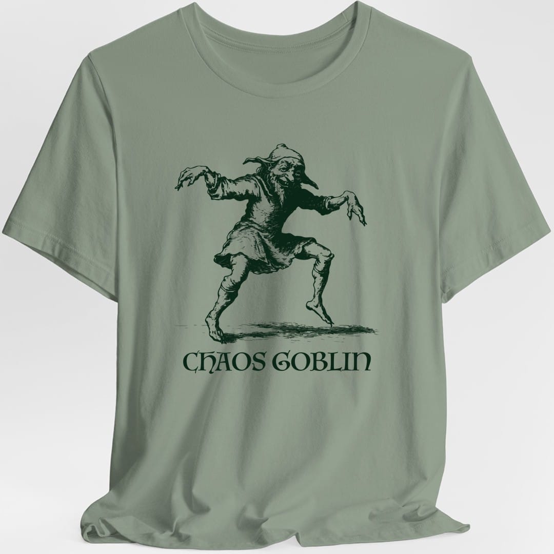 Printify T-Shirt Sage / S Chaos Goblin Shirt