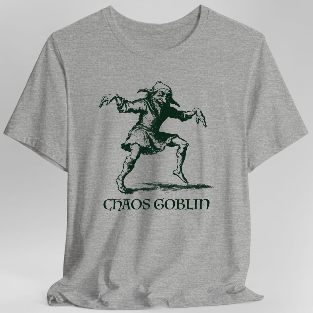 Printify T-Shirt Sport Grey / S Chaos Goblin Shirt