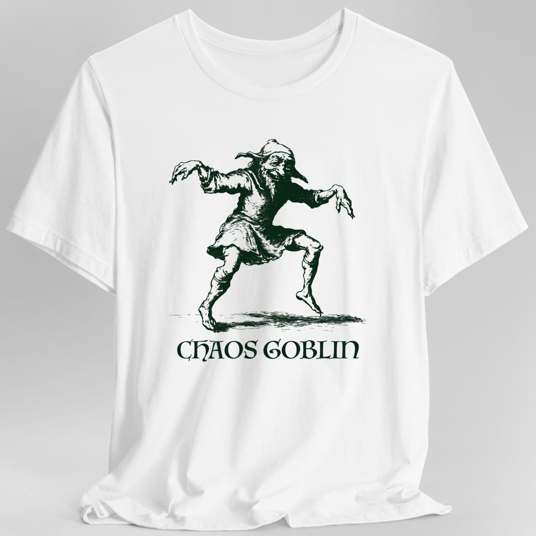 Printify T-Shirt White / S Chaos Goblin Shirt