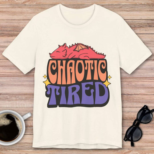 Printify T-Shirt Chaotic Tired Alignment Shirt