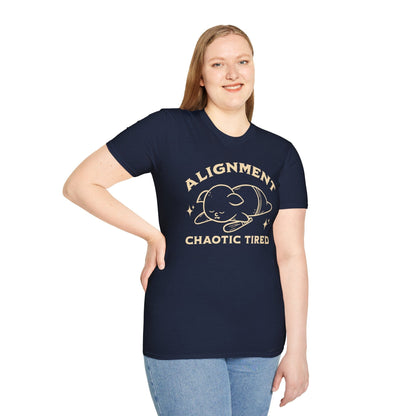 Printify T-Shirt Chaotic Tired Goblin T-Shirt