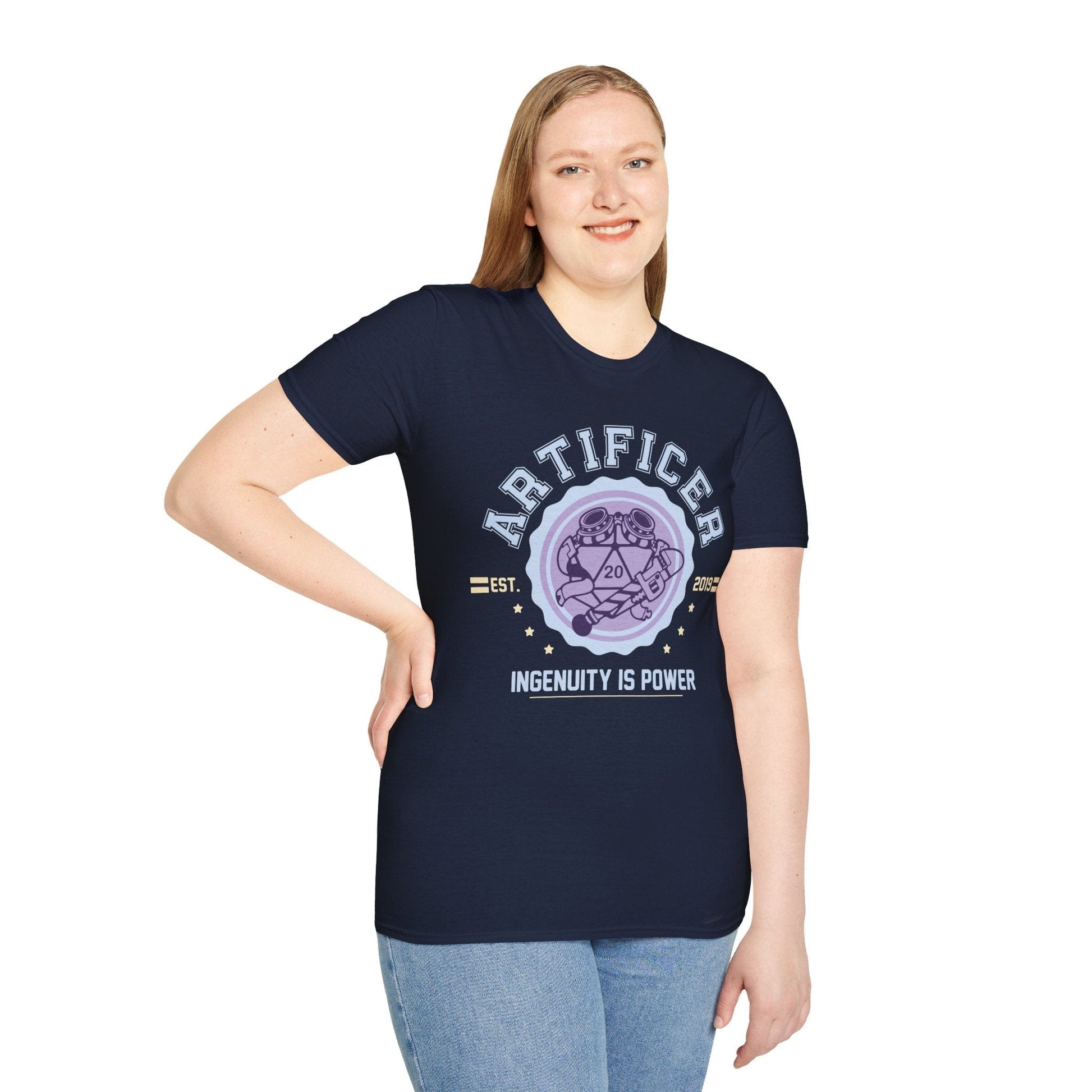 Printify T-Shirt Cute Artificer University T-Shirt