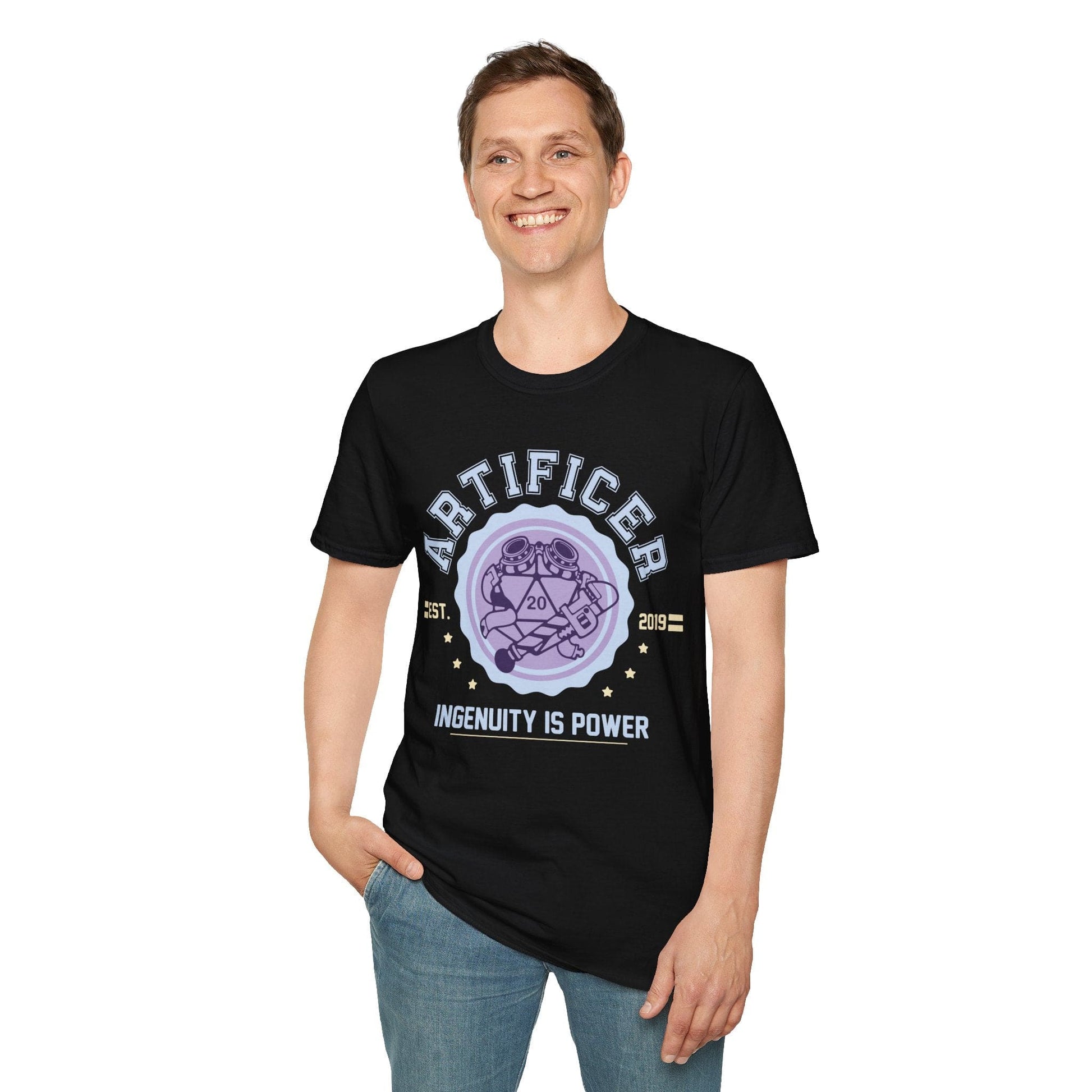 Printify T-Shirt Cute Artificer University T-Shirt