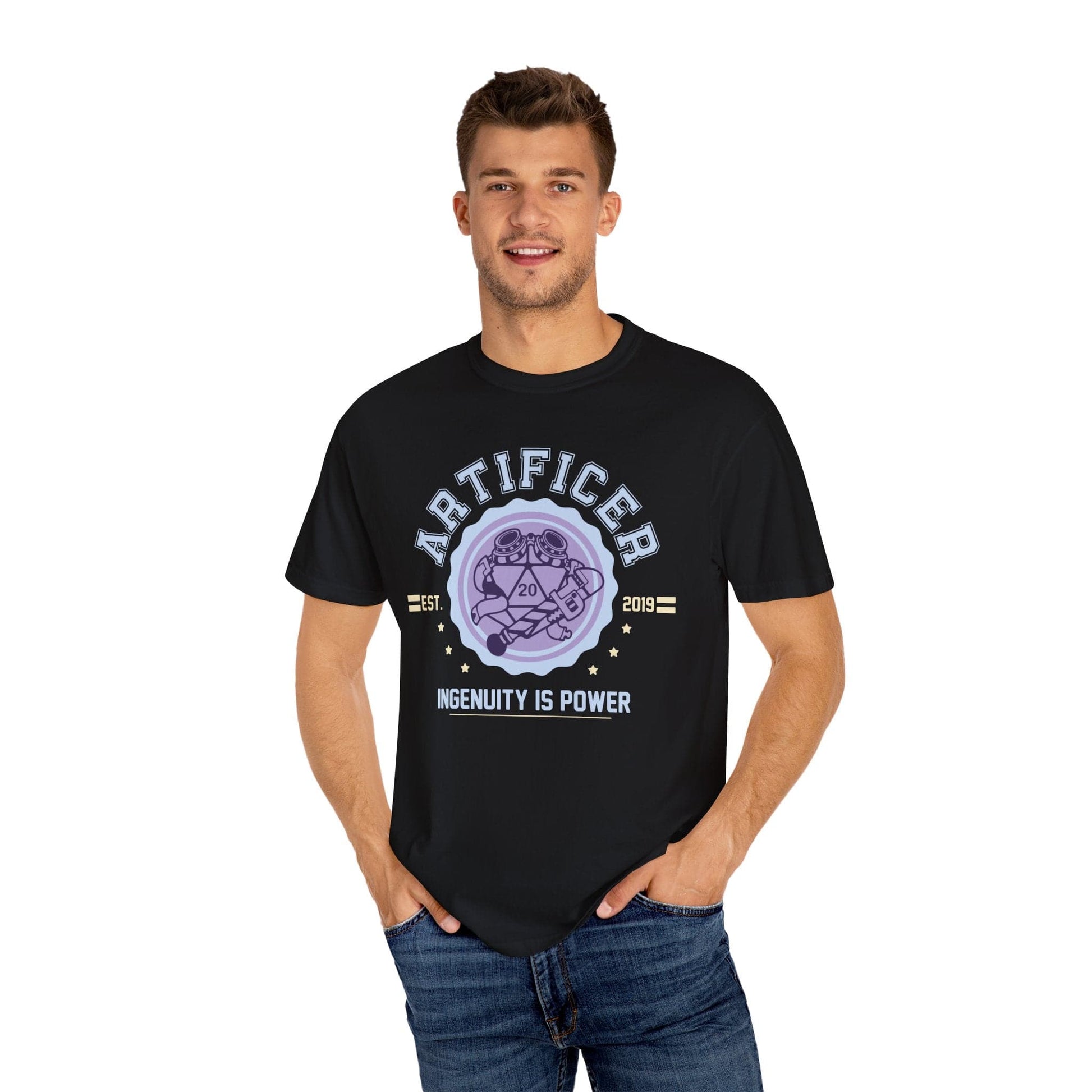 Printify T-Shirt Cute Artificer University T-Shirt - Comfort Colors