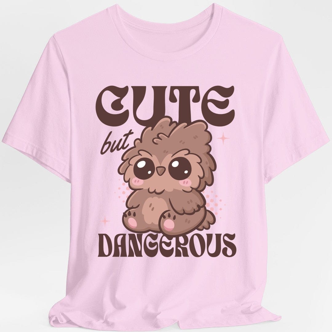 Printify T-Shirt Light Pink / S Cute but Dangerous Owlbear T-Shirt