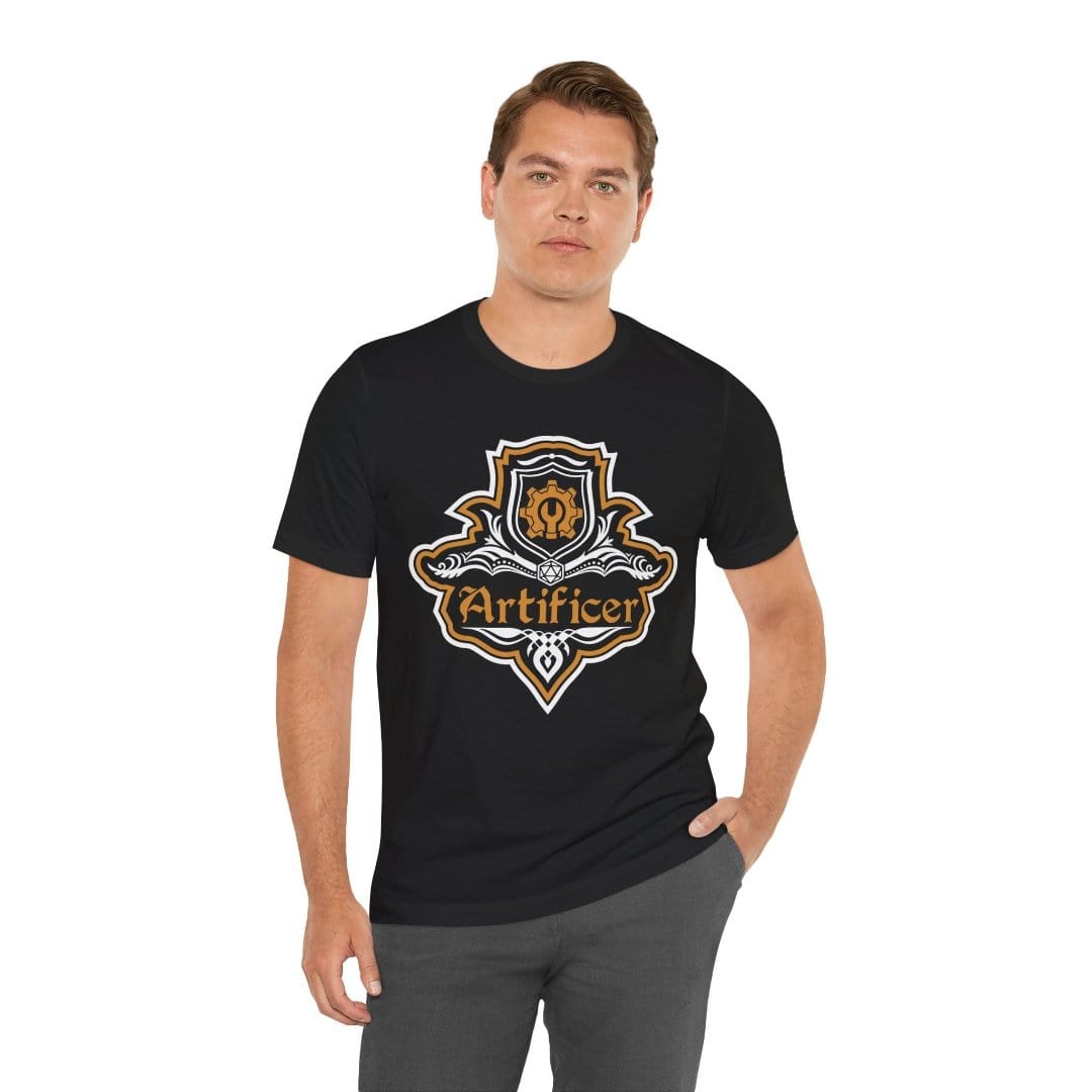 Printify T-Shirt D&D Artificer Class Fancy Emblem T-Shirt