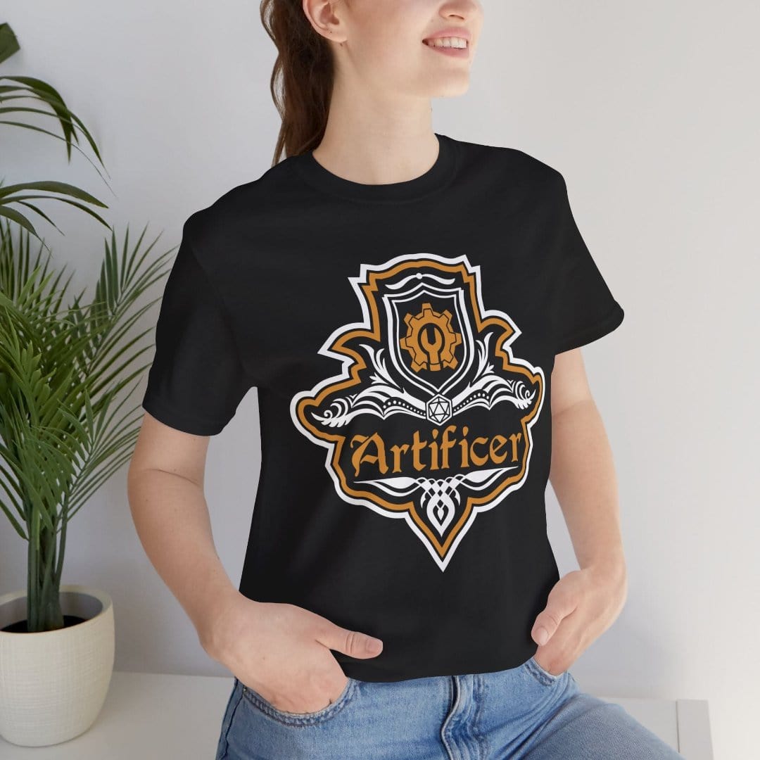 Printify T-Shirt D&D Artificer Class Fancy Emblem T-Shirt