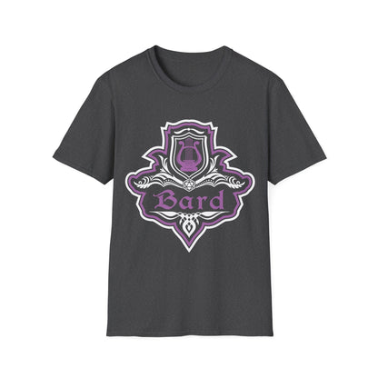 Printify T-Shirt Dark Heather / S D&D Bard Class Fancy Emblem T-Shirt