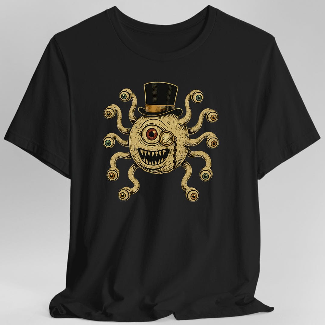 Printify T-Shirt Black / S D&D Dapper Beholder Shirt