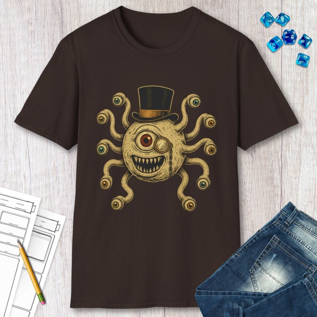 Printify T-Shirt D&D Dapper Beholder T-shirt