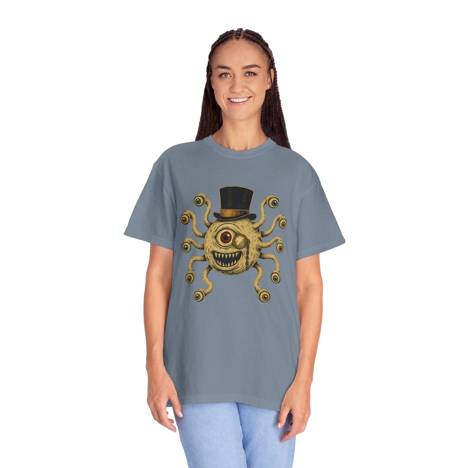Printify T-Shirt D&D Dapper Beholder T-shirt - Comfort Colors