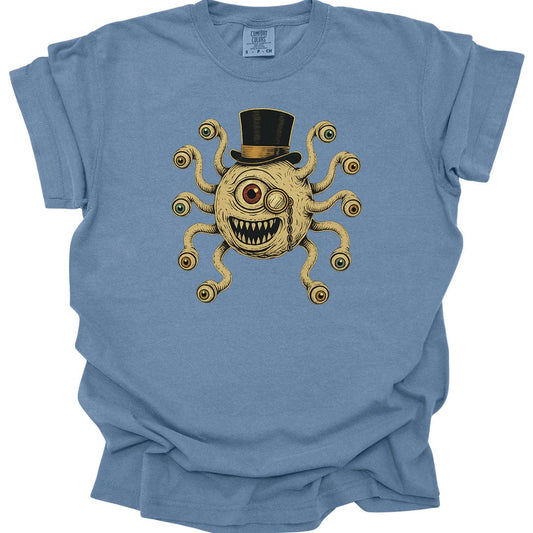 Printify T-Shirt Blue Jean / S D&D Dapper Beholder T-shirt - Comfort Colors