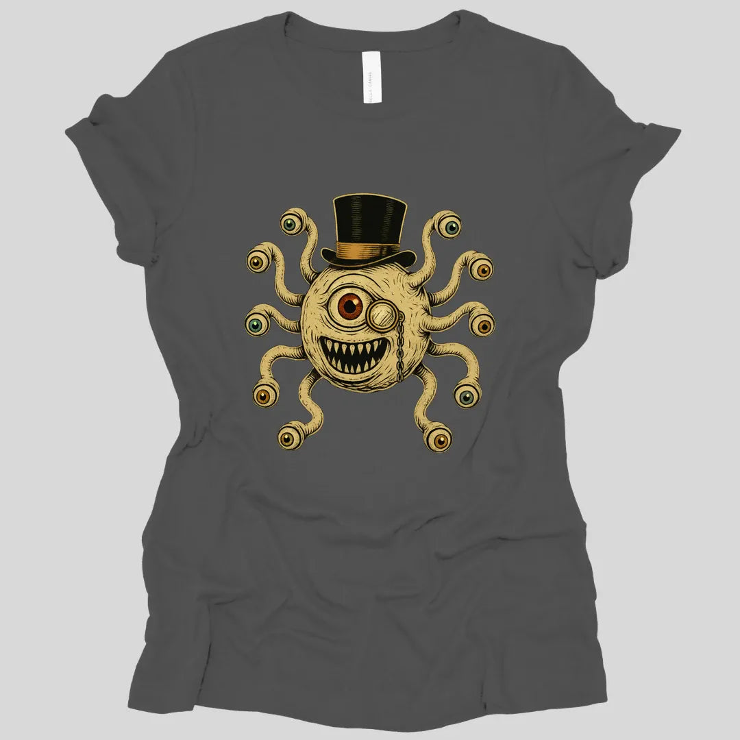 Printify T-Shirt Asphalt / S D&D Dapper Beholder Women's T-shirt