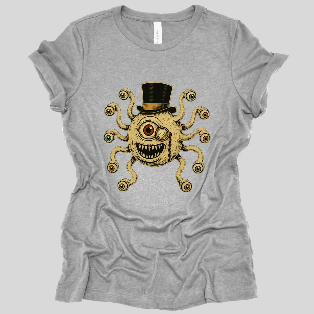 Printify T-Shirt Athletic Heather / S D&D Dapper Beholder Women's T-shirt