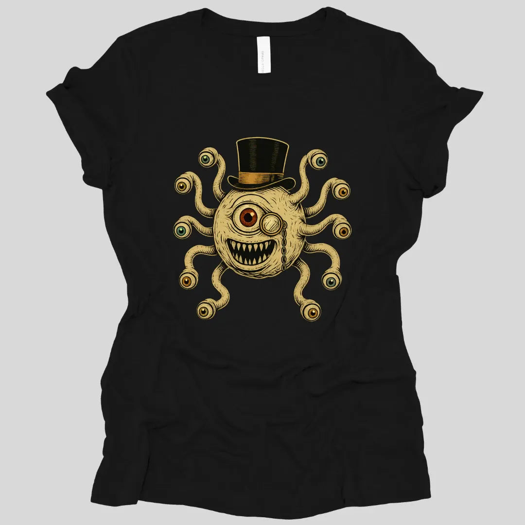 Printify T-Shirt Black / S D&D Dapper Beholder Women's T-shirt