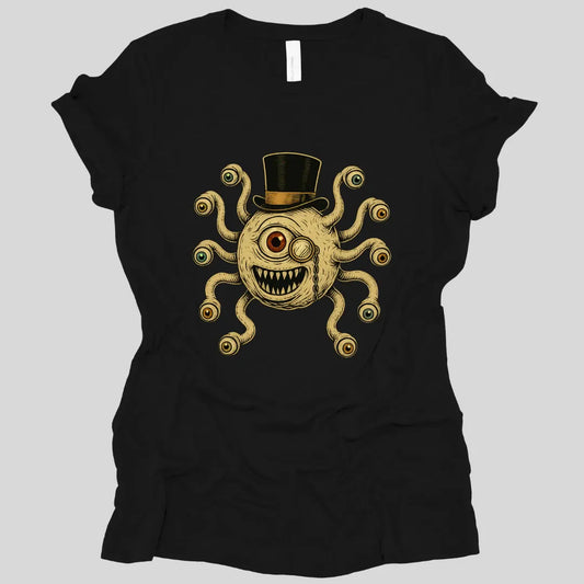 Printify T-Shirt Black / S D&D Dapper Beholder Women's T-shirt