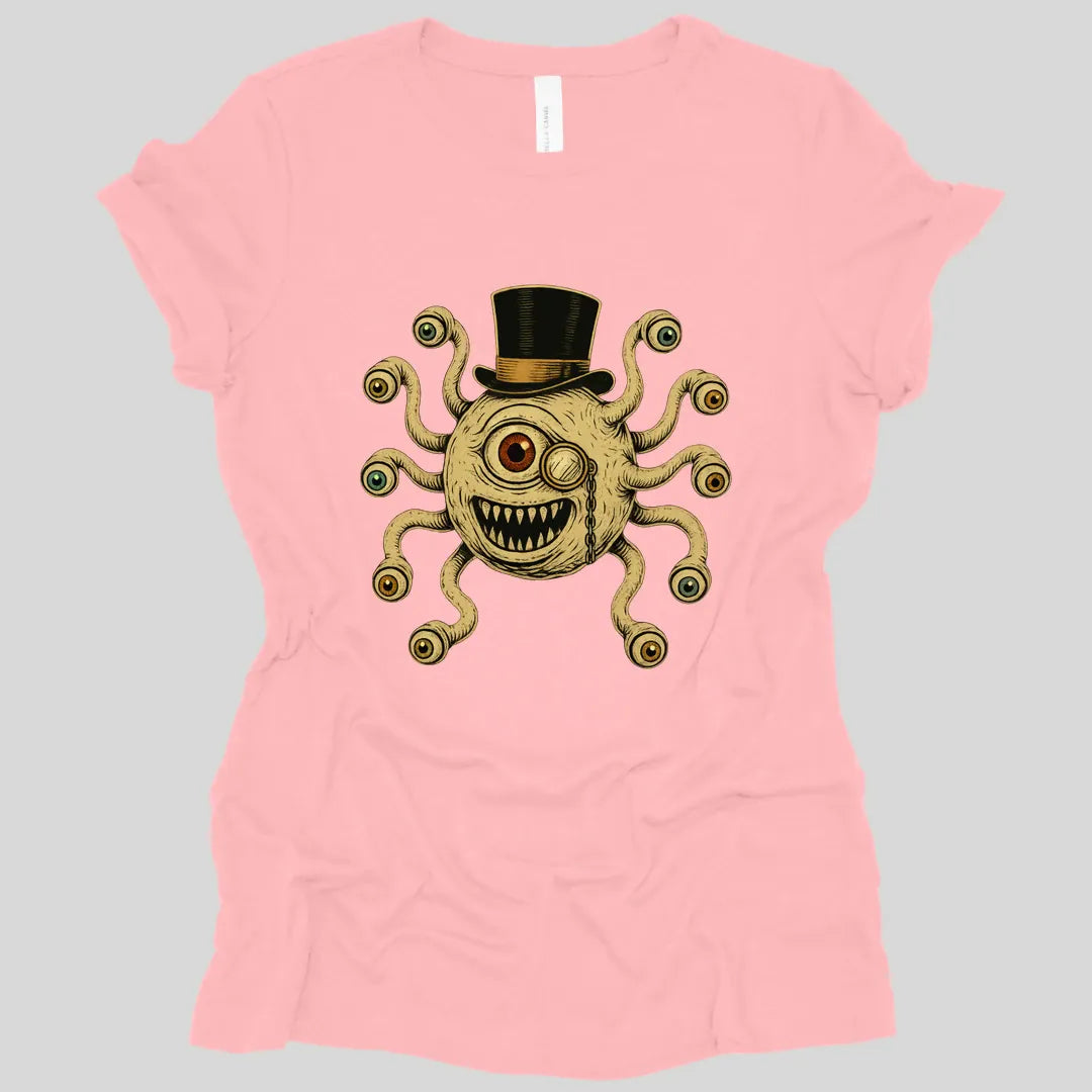 Printify T-Shirt Pink / S D&D Dapper Beholder Women's T-shirt