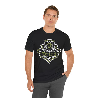 Printify T-Shirt D&D Druid Class Fancy Emblem T-Shirt