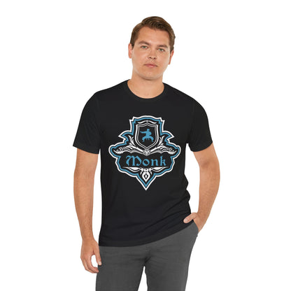 Printify T-Shirt D&D Monk Fancy Emblem T-Shirt