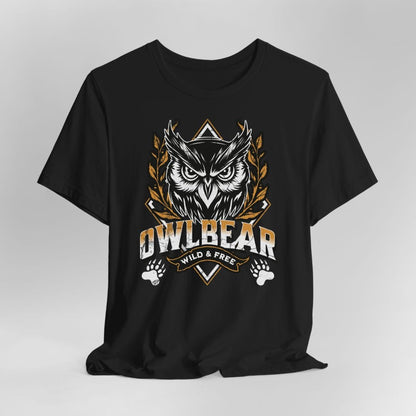 Printify T-Shirt Black / S D&D Owlbear Shirt
