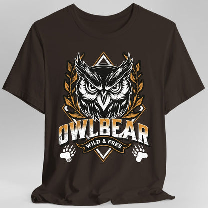 Printify T-Shirt Dark Chocolate / S D&D Owlbear Shirt