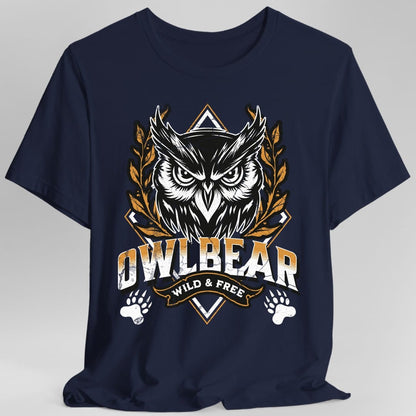 Printify T-Shirt Navy / S D&D Owlbear Shirt