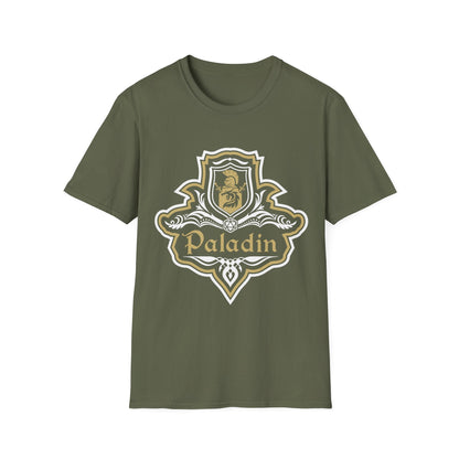 Printify T-Shirt Military Green / S D&D Paladin Class Fancy Emblem T-Shirt