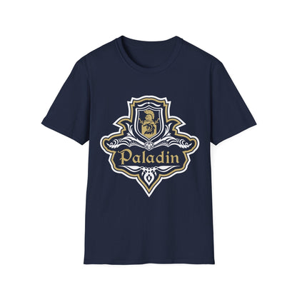 Printify T-Shirt Navy / S D&D Paladin Class Fancy Emblem T-Shirt