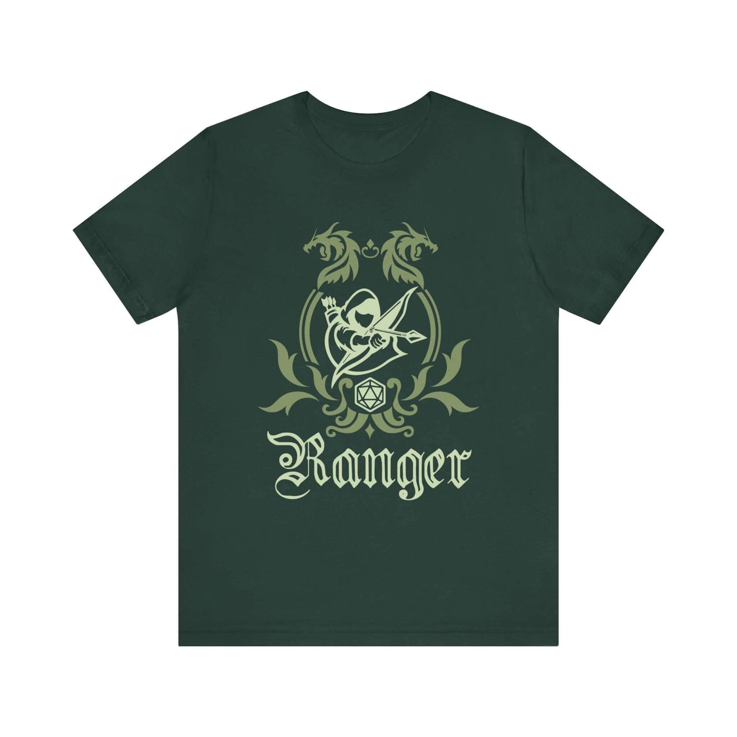 Printify T-Shirt Forest / S D&D Ranger Class Emblem T-Shirt