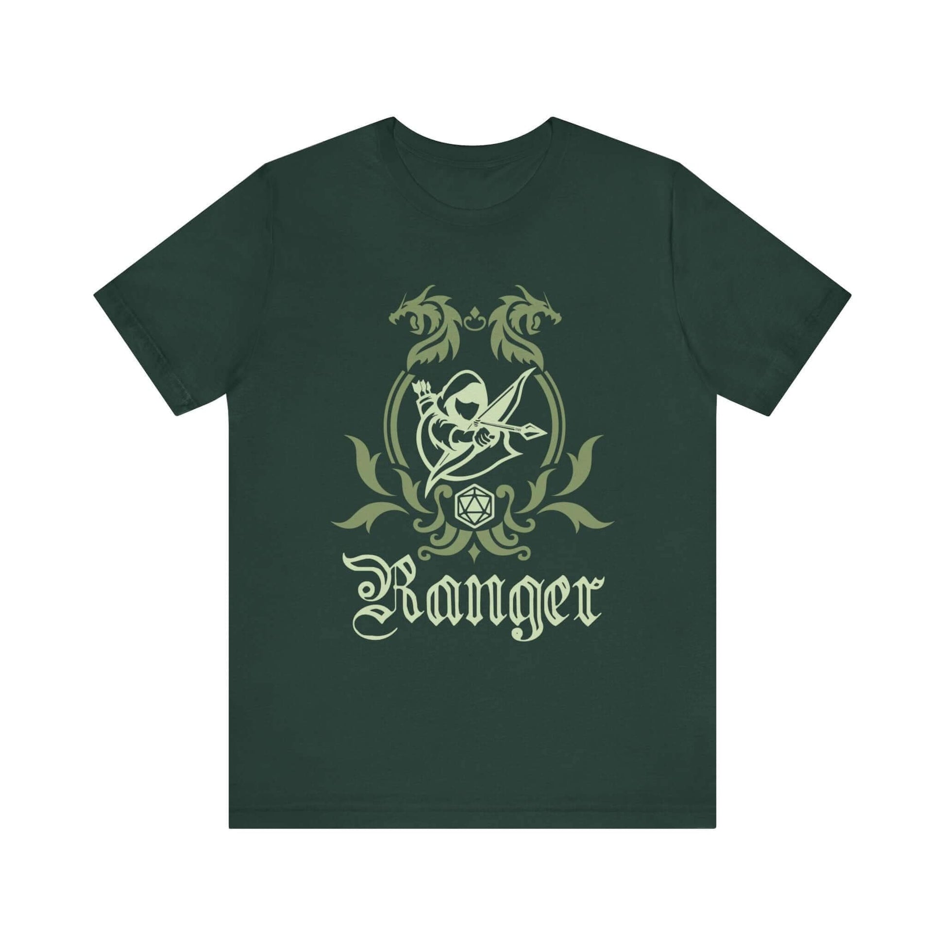 Printify T-Shirt Forest / S D&D Ranger Class Emblem T-Shirt