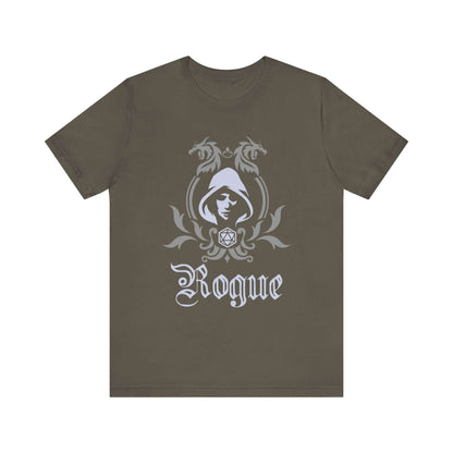 Printify T-Shirt Army / S D&D Rogue Class Emblem T-Shirt