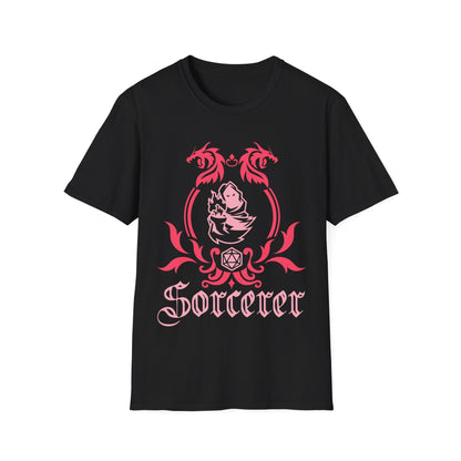 Printify T-Shirt Black / S D&D Sorcerer Class Emblem T-Shirt