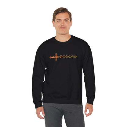 Printify Sweatshirt D&D Sword D20 Sweatshirt