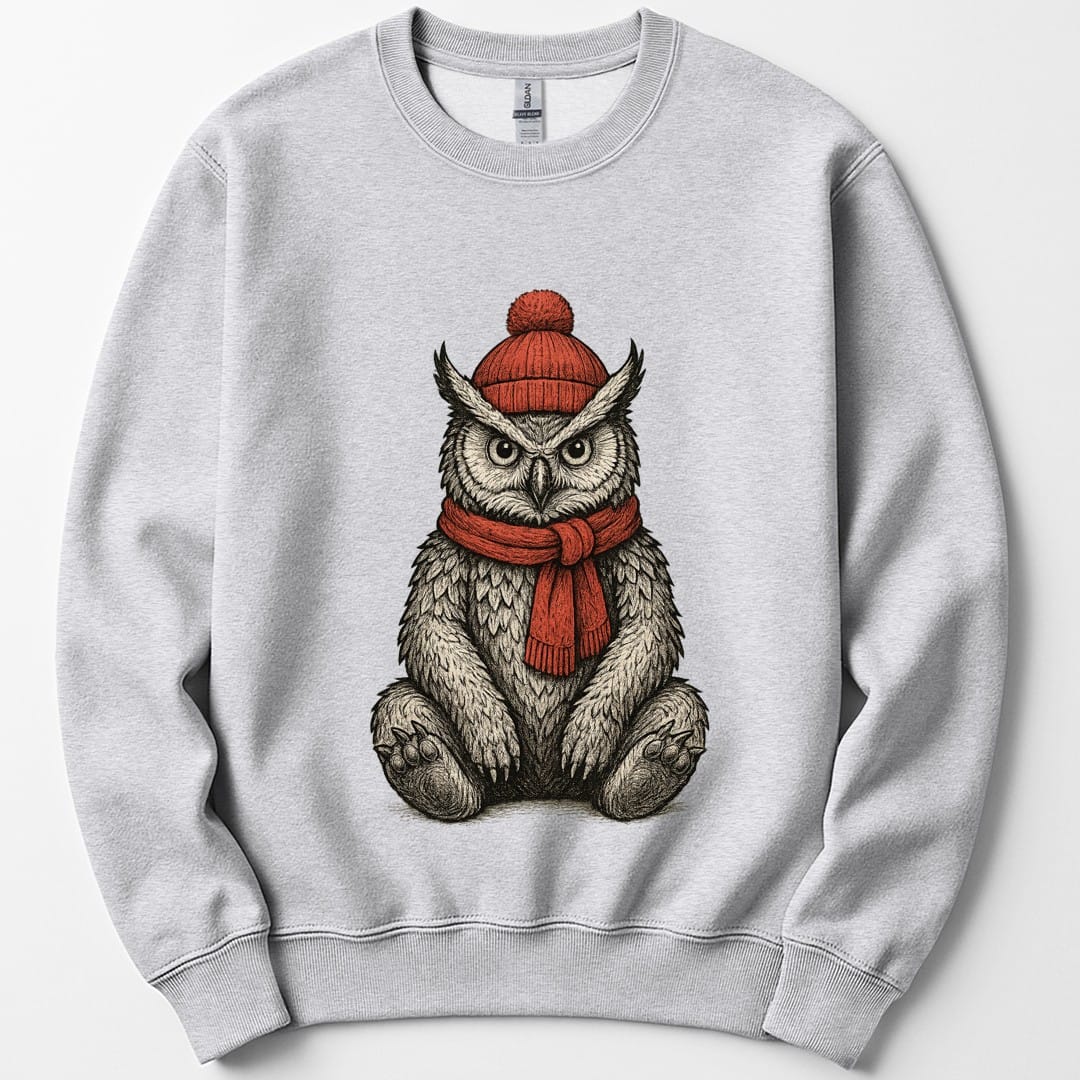 Printify Sweatshirt Ash / S D&D Vintage Owlbear Sweatshirt